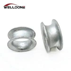 Zinc Plated Round Thimble for Wire Rope