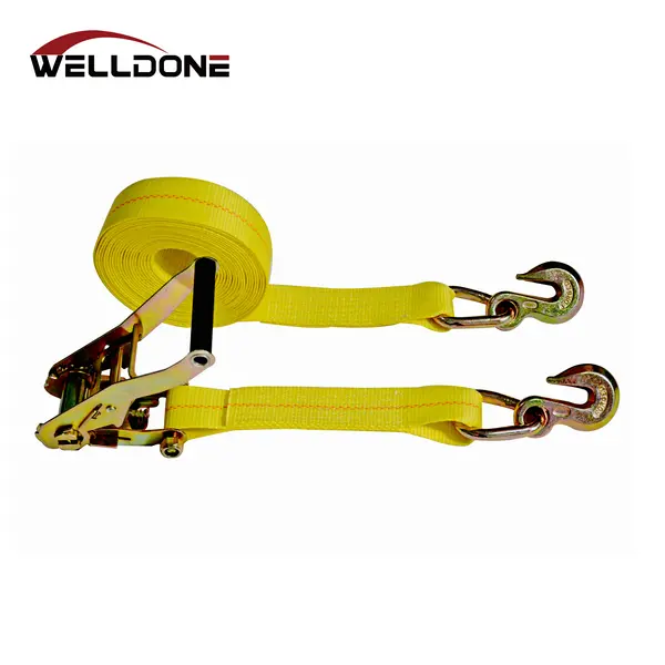 2inch ratchet strap with grab hook