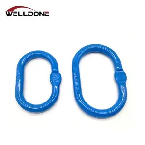 G100 Forged Oversized Oblong Master Link with Flat