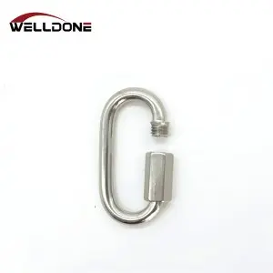 Galvanized / Stainless Steel Quick Link with Safety Screw