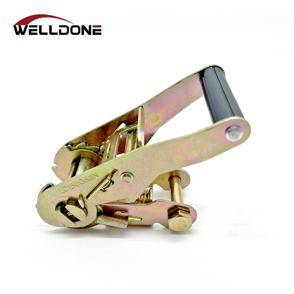 38MM plastic handle ratchet buckle