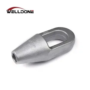 G417 Forged Closed Spelter Socket for Wire Rope Sling