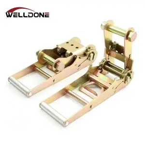 3inch 75MM 10T aluminum handle ratchet buckle for lashing strap