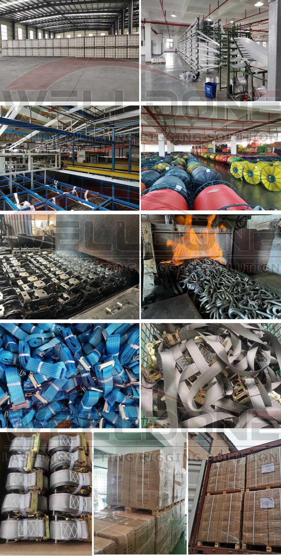 E track strap process