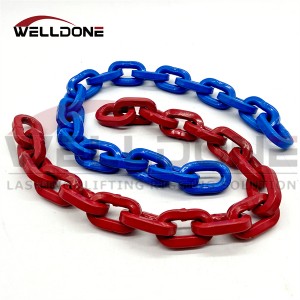 G100 Grade100 Alloy Steel D Shape Link Square Forestry Chain for Logging