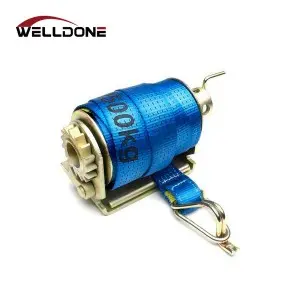 50MM LC2500KG Slide On Single Boss Ratchet Truck Winch with 9M Strap AS/NZS 4380