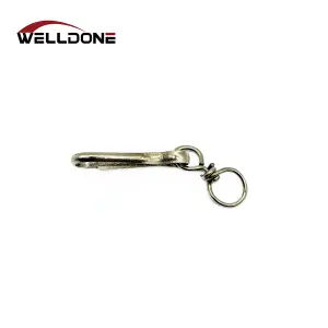 DIN 5287 Nickel Plated Steel Simplex Swivel Snap Hook Spring Clasp Lanyard Accessories