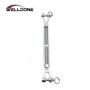 304 / 316 Stainless steel US type open body eye hook jaw Turnbuckle