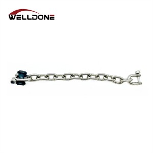 Stainless Steel Safety Chain Kits with Plug for Swing Hanger Suspension