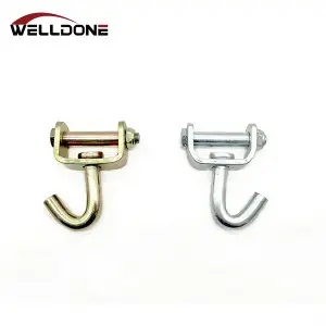 1.5″ / 2″ Galvanized Swivel J Hook for Tie Down Strap