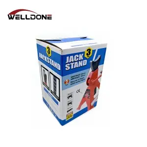 Heavy Duty 2T / 3T / 6T / 12T Car Steel Ratchet Jack Stands