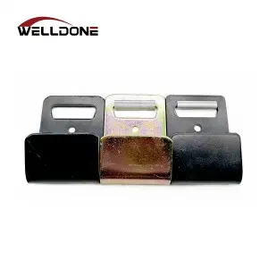 2inch 50MM 5000KG 5T Galvanized / Electrophoresis Black Flat Hook for Tie Down Strap