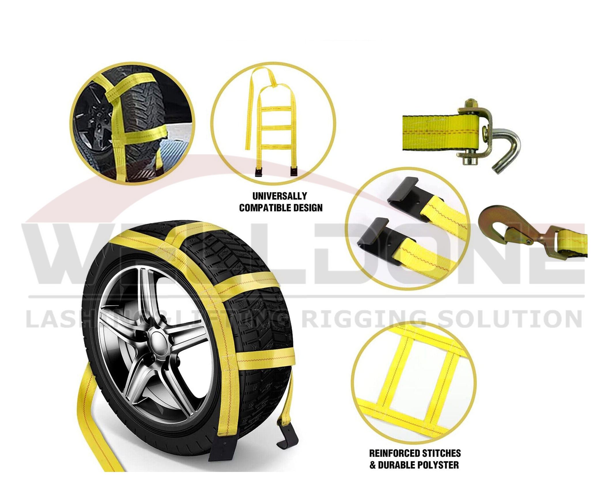 tow dolly strap specification