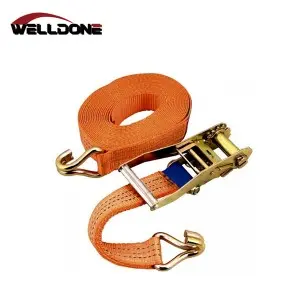 2″ 50MM 3T Ratchet Tie Down Strap with Double J Hook