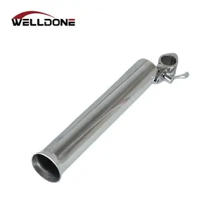 Boat Yacht 316 Stainless Steel Rail Mount Clamp On Fishing Rod Holder