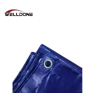 18 oz Heavy Duty Waterproof PVC Polyester Trailer Tarpaulins or Flat Vinyl Truck Tarp