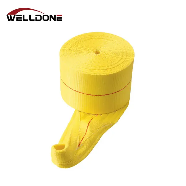 4inch winch strap with sewn loop