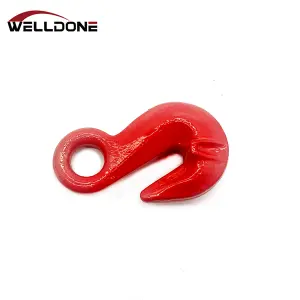 G80 Eye Shortening Grab Hook with Wings for Lifting