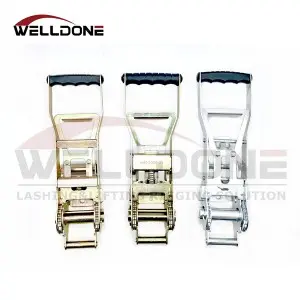 2inch 50MM 5T Long handle ergo ratchet buckle for lashing strap