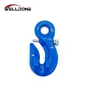 G100 Special Deep Throat Eye Grab Hook with Safety Pin for Lifting