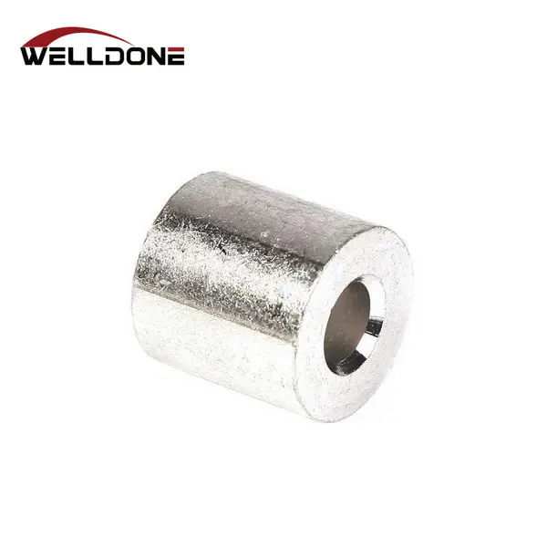 wire rope aluminum stop button