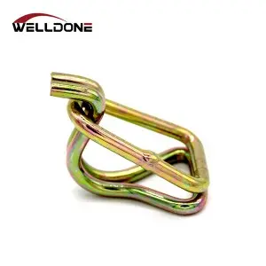 Australia Type 1-3inch Double J Hook with Keeper Swan Hook for Ratchet Strap