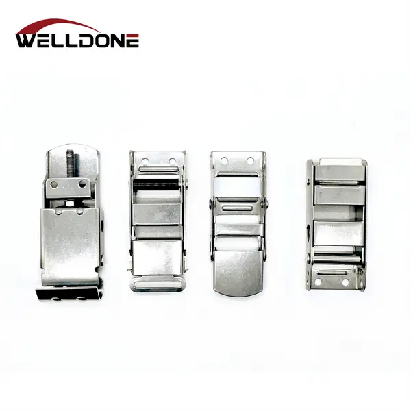 stainless steel overcenter buckle