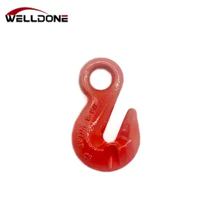 G80 Eye Shortening Grab Hook with Wings for Lifting