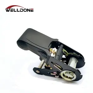 1inch 25MM 0.8T 1T Rubber Handle Ratchet Buckle For Tie Down Strap