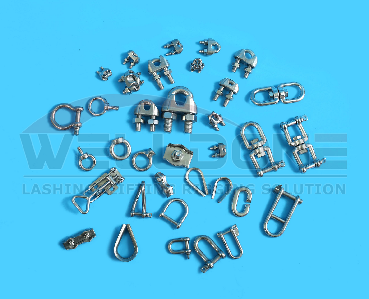 Stainless steel rigging hardware