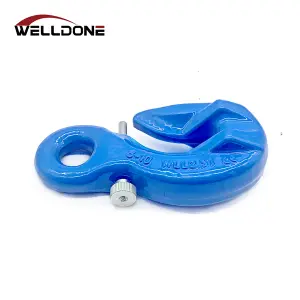 G100 Special Deep Throat Eye Grab Hook with Safety Pin for Lifting
