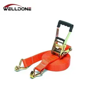 2″ 50MM 4T Rubber Handle Ratchet Tie Down Strap