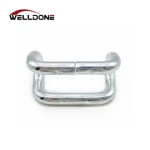 50MM Galvanized / Stainless Steel Close Rave Hook for Curtainside Overcenter Buckle Strap