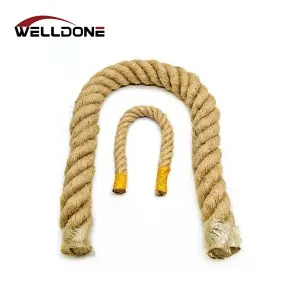 Twisted Natural Jute Rope for GYM Decoration