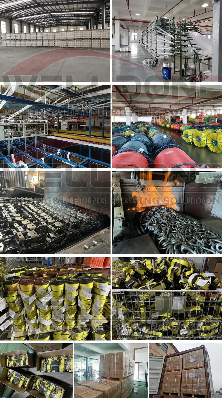 US type ratchet strap process