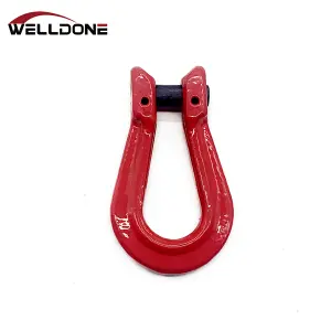 G80 Forged Clevis Long Shape Omega Link Ring for Lifting Chain Sling