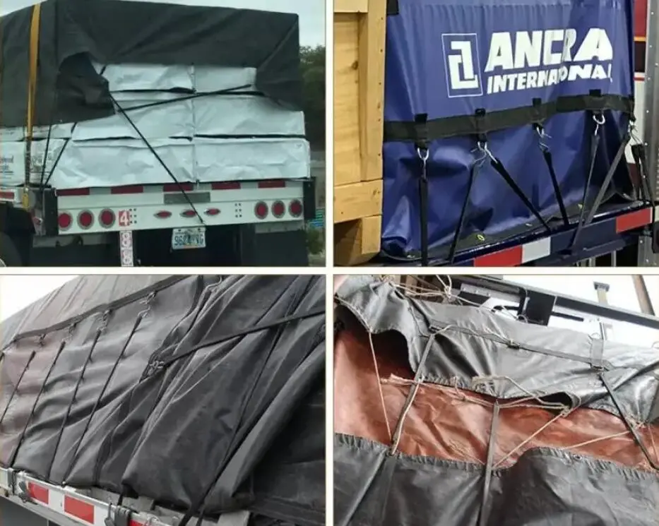 rubber tarp strap application
