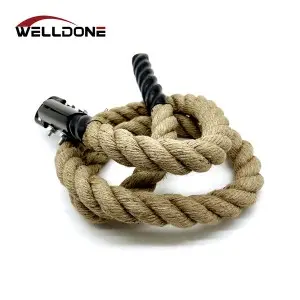 Gym Climbing Rope for Fitness & Strength Training & Home Workouts with Hook