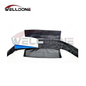 Black Endless Soft Steel Core Stage Rigging Wire Rope Round Sling with Aircraft Cable Inside