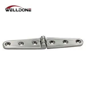 Marine Mirror Polished 304 / 316 Stainless Steel Hinge For Yacht