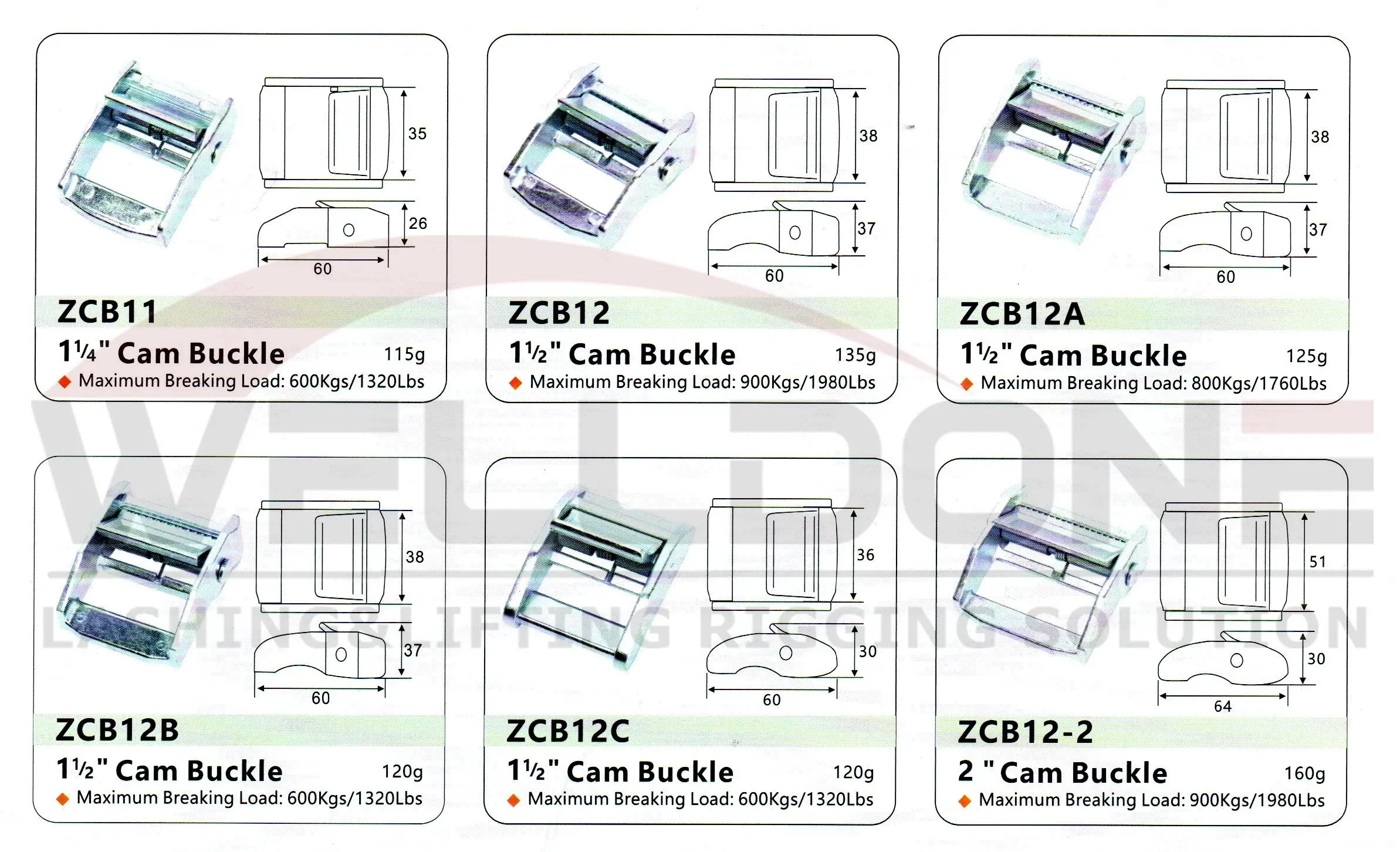 35mm cam buckle specification 1