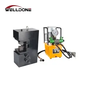 60T / 135T Split Type Hydraulic Cable Wire Rope Sling Swaging Machine