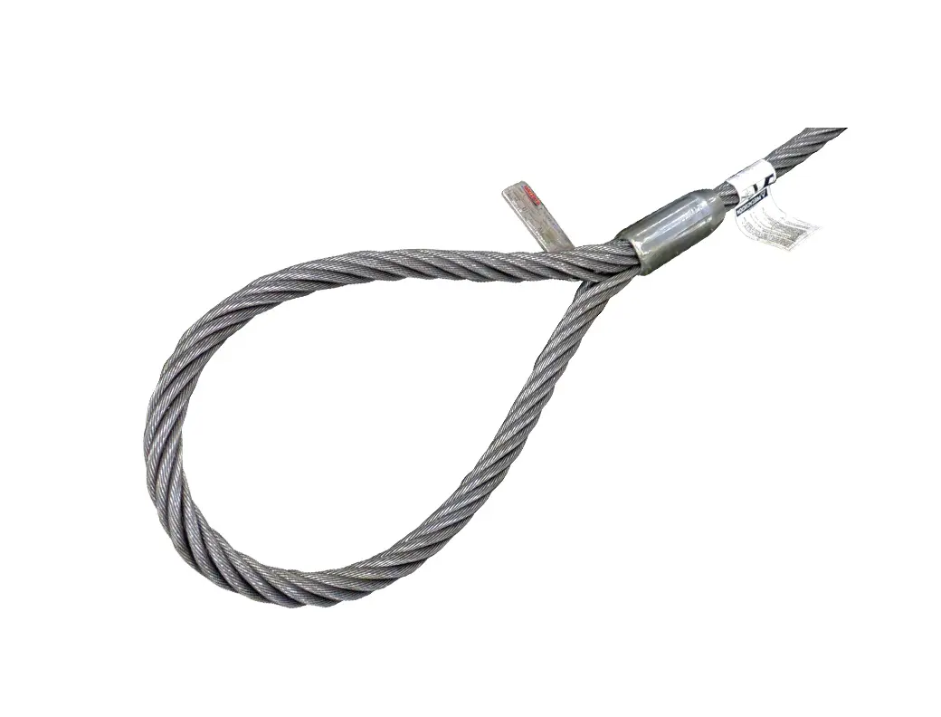 flemish eye steel sleeve application