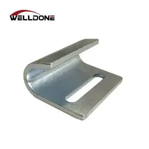 Curtain Side Truck 2inch Galvanized / Stainless Steel Flat Hook for Overcenter Buckle Strap