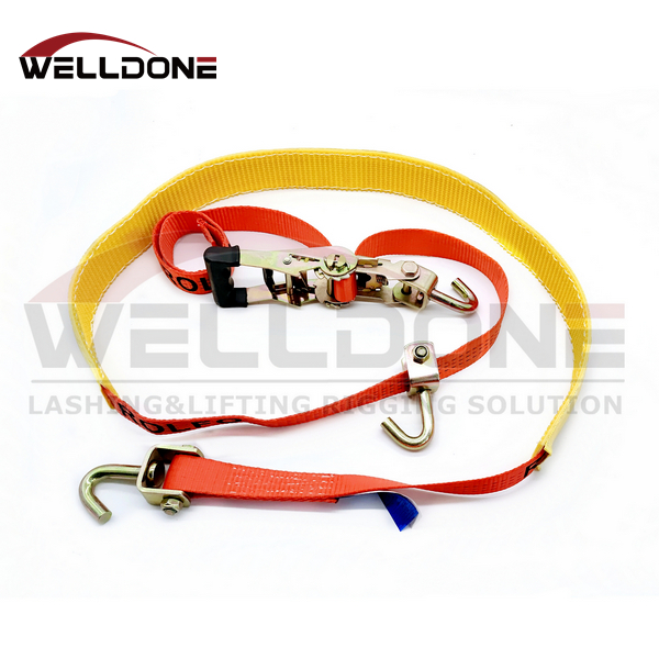 car wheel strap with tube grip
