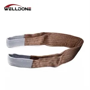 EN1492-1 WLL 6000KG 6T Polyester Flat Webbing Sling Safety Factor 7:1