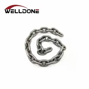 304/316 DIN766 Stainless Steel Welded Short Link Chain
