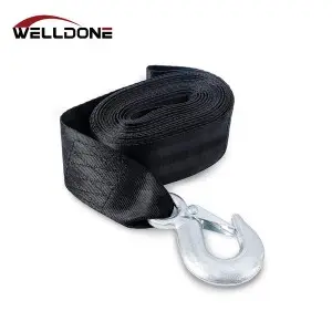 Boat Trailer 2″ Winch Strap with Safety Snap Hook WLL 3333LBS