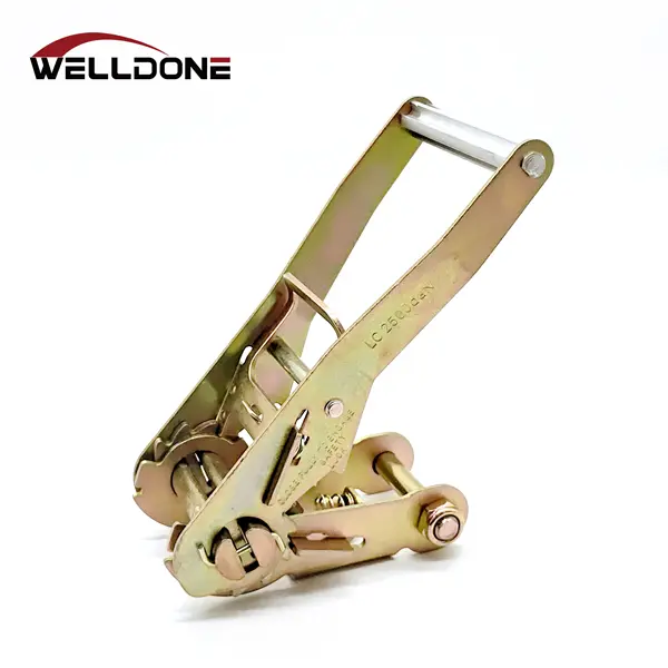 50MM aluminum handle ratchet buckle