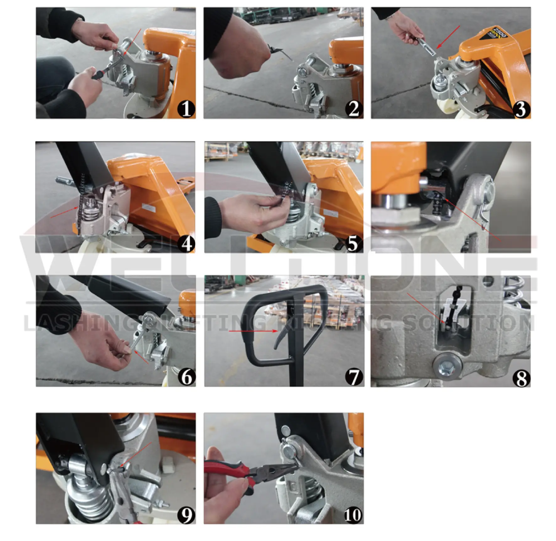 pallet truck installation